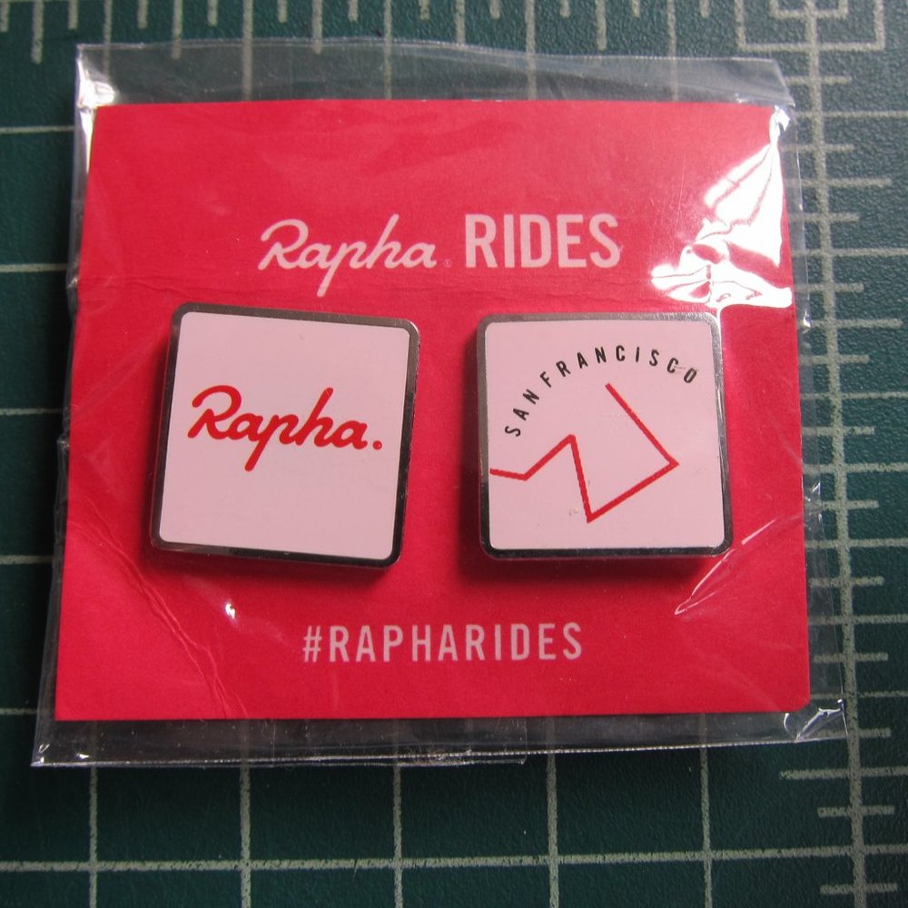 Rapha Rides San Francisco Pin